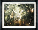 expecto patronum framed print by artist mark davies