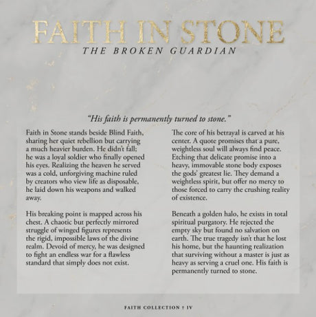 faith in stone explained by artist chuck