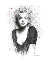 fear is stpid so are regrets mounted print by artist scott tetlow