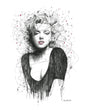 fear is stpid so are regrets mounted print by artist scott tetlow