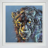 felix framed original by artist joe galindo