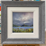 field of splendour framed original by artist allan morgan
