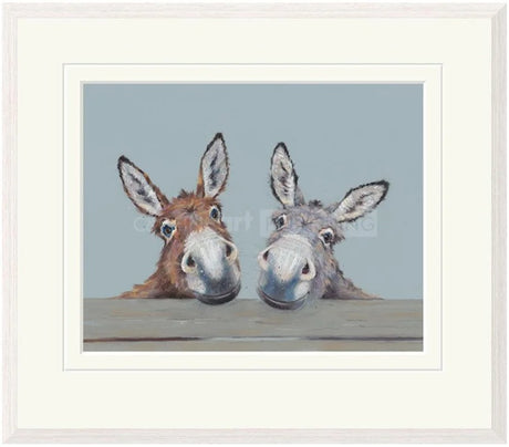 forever freinds framed print by artist nicky litchfield