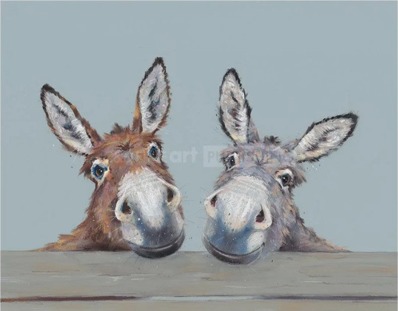 forever friends mounted print by artist nicky litchfield