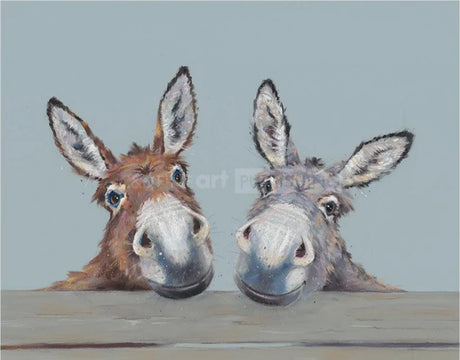 forever friends mounted print by artist nicky litchfield