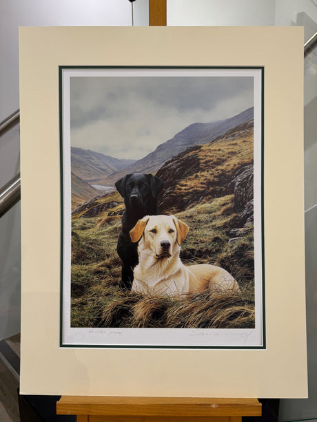 friends artist proof mounted print by rtist steven townsend