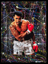 the greatest black deluxe framed print by artist ghost