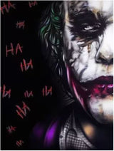 heath ledger the joker mounted print by artist james tinsley