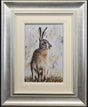 hetty hare framed original by artist ruby keller