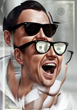 i choose rich everytime framed print by artist wolf blazar