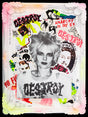 i was a punk before punk got its name framed print by artist ghost