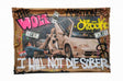 i will not die sober 2.0 framed print by artist ghost