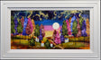 songs of the midnight meadow framed original by artist rozanne bell