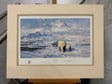 ice wilderness munted print by artist david shepherd