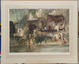 in sunny perigord mounted print by artist russell flint