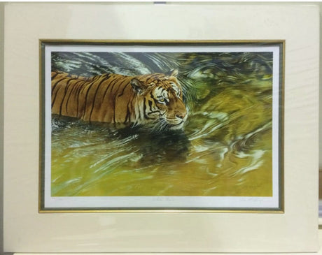 indian prince mounted print by artist alan hunt