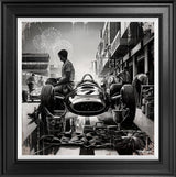 keep the faith framed print by artist ben jeffery