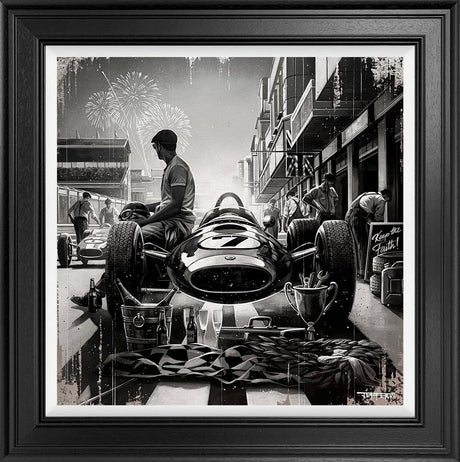 keep the faith framed print by artist ben jeffery