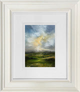 early morning light framed original by artist kimberley harris