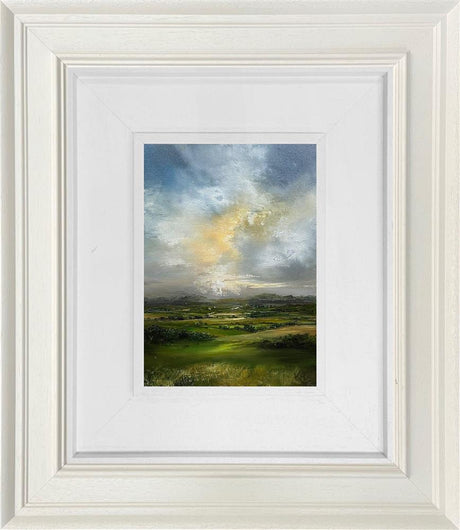 early morning light framed original by artist kimberley harris