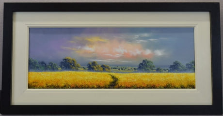 echoes of summer framed original by artst allan morgan