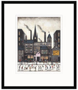 last orders on union street black framed print by artist sean durkin