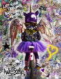 let your dreams be your wings mounted print by artist zee