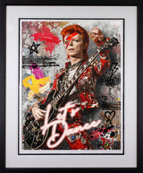 lets dance black framed print by artist zee