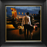 lets elope collectors edition framed print by artist richard blunt