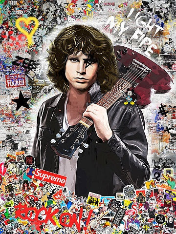 light my fire mounted print by artist zee