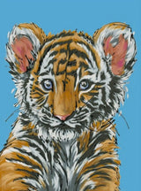 little roar mounted print by artist amy louise