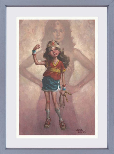 little wonder framed print by artist craig davison