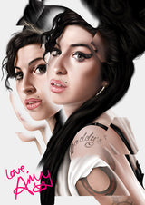 love amy framed print by artist wolf blazar