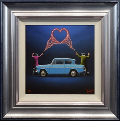 loe makes life magical framed print by artist david renshaw