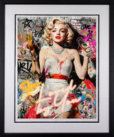 loved by you black framed print by artist zee