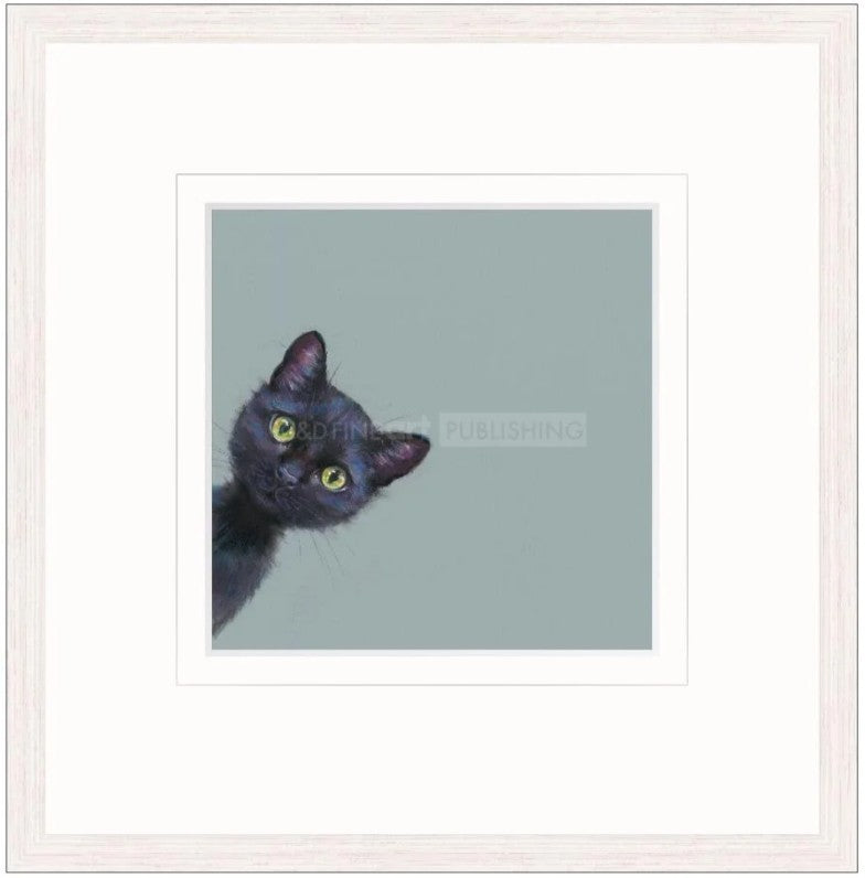lucky framed print by artist nicky litchfield