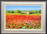 terracotta dreams framed original by artist gary sams