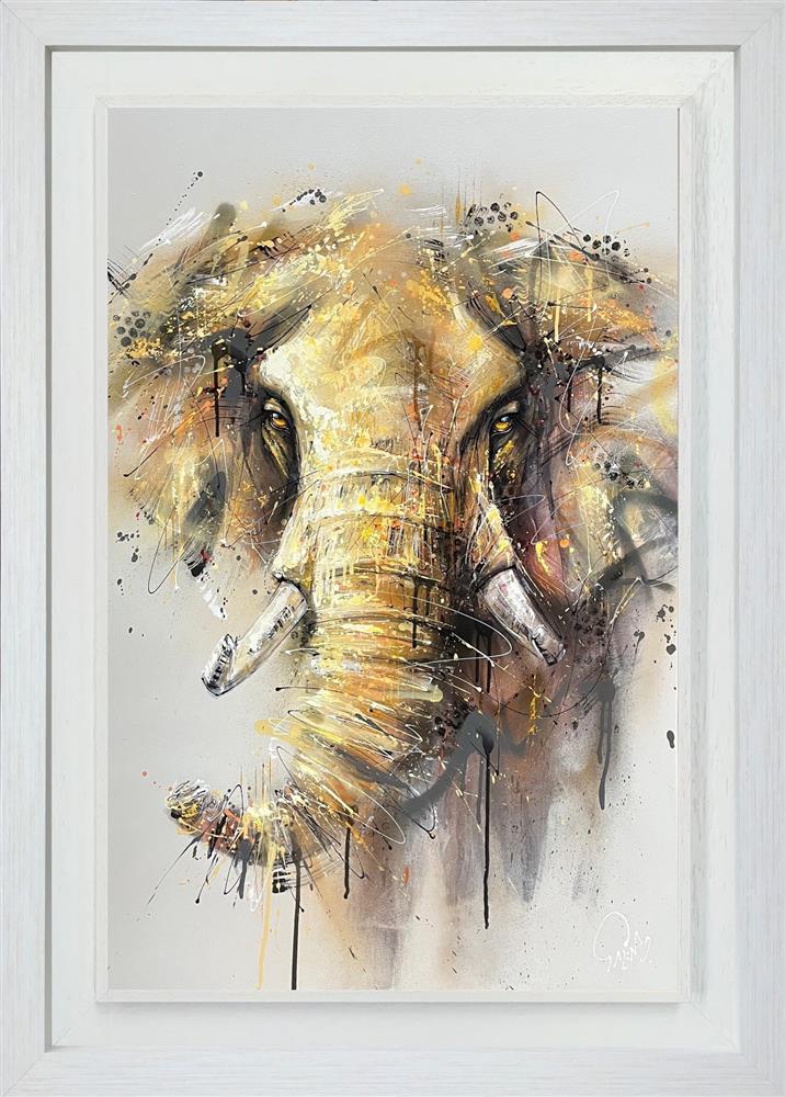 maureen commission original framed by artist joe galindo