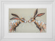 me and you framed pastel original by artist ashley saunders