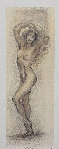 model i print by artist joy kirton smith