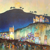 moonlight mounted print by artist dale bowen