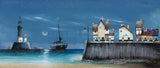 moonlight mounted print by artist gary walton