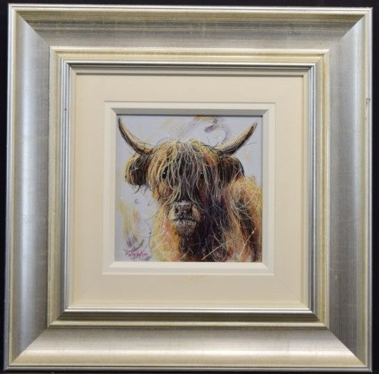 nessie framed original by artist ruby keller