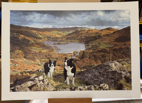 our valley print by artist steven townsend