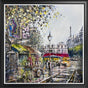 paris is home framed priginal by artist nigel cooke