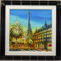 paris mon amour framed original by artist simon wright