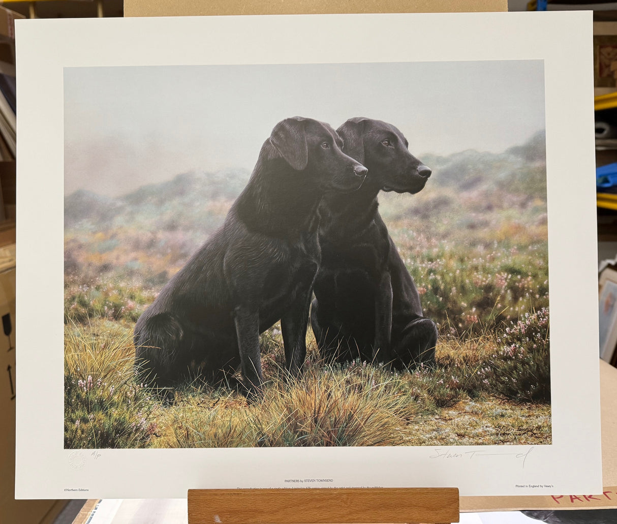 partners artist proof print by artist steven townsend