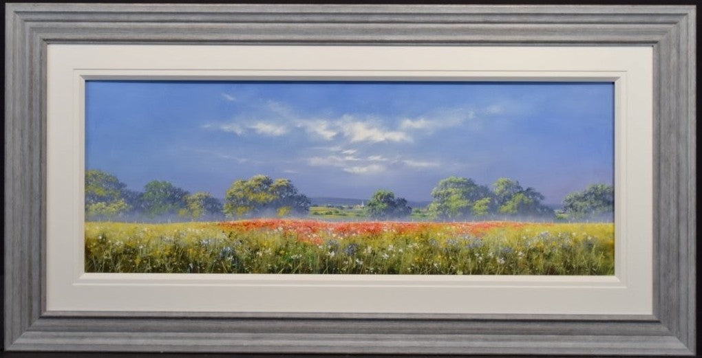 peace at last framed original by artist allan morgan