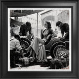 pit stop framed prin by artist ben jeffery