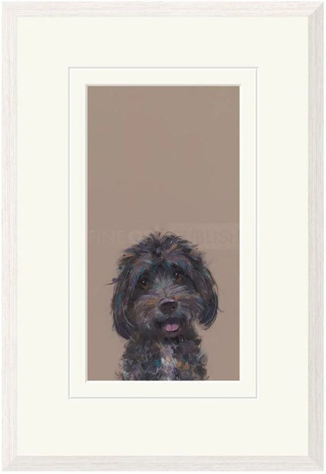 poppet framed print by artist nicky litchfield